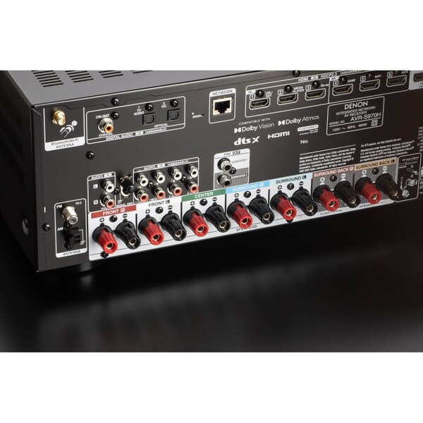 Main product image for Denon AVR-S970H 7.2 Channel Full 8K Ultra HD AV Receiver with 3D Audio 90 Watts per Channel245-4002
